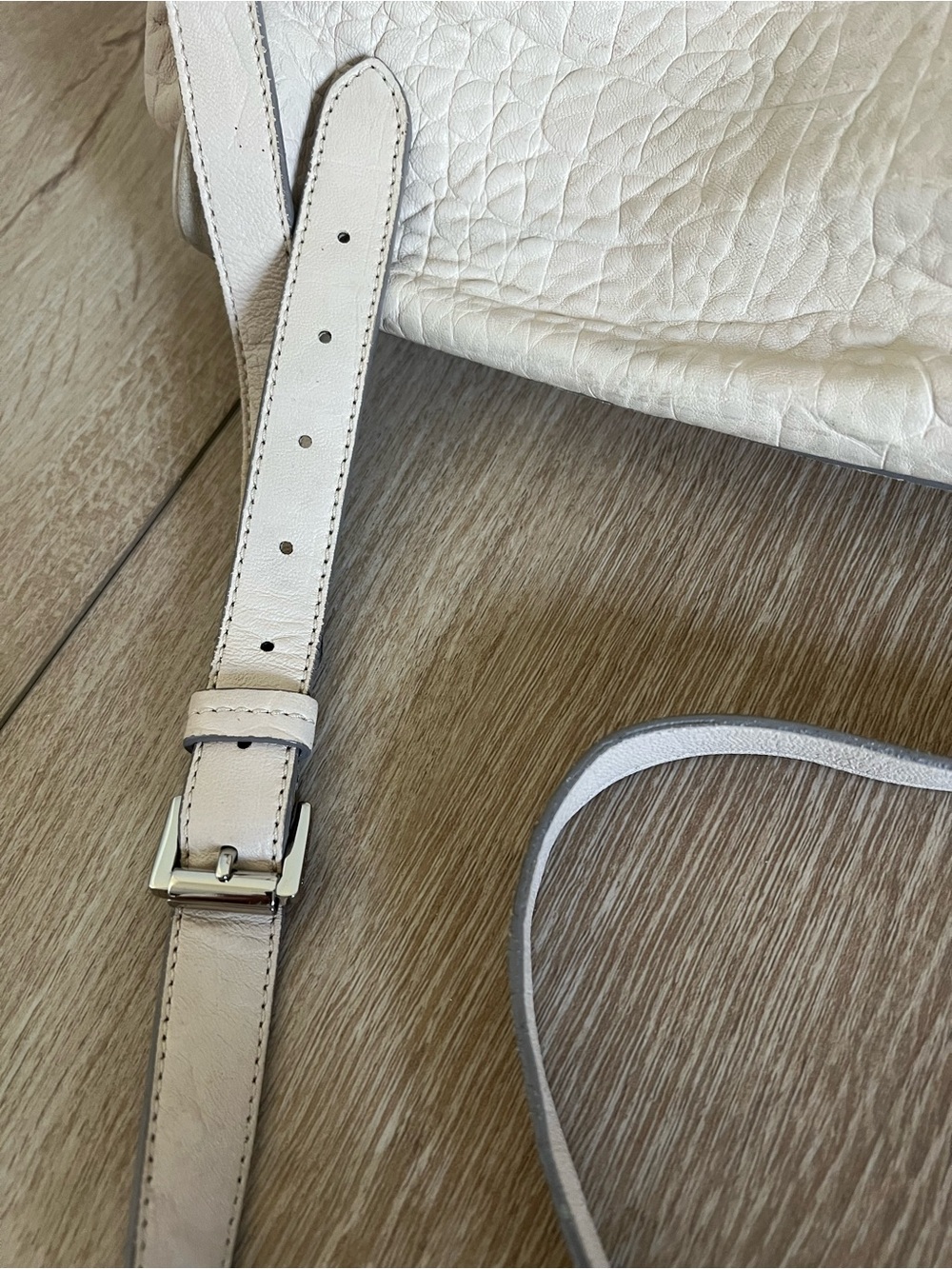 Limited Edition VTG Mulberry Cream Croc Embossed Leather Alexa Satchel Bag - Picture 8 of 14